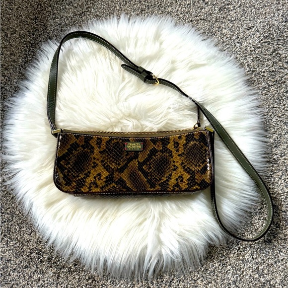 Frances Valentine Handbags - Frances Valentine Snake Skin Purse Crossbody
